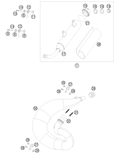 Tornillo de Collarín SK M6x30 Isa30 (KTM/HVA/GG)