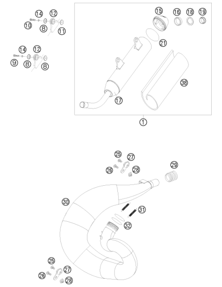 Tornillo de Collarín SK M6x30 Isa30 (KTM/HVA/GG)