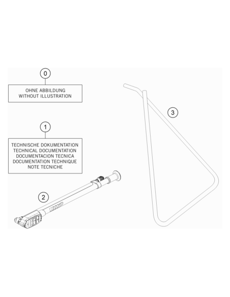HH Collar Screw M6x50 Tx30 (KTM/HVA/GG)