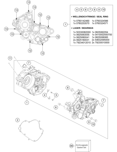 HH Collar Screw M6x50 Tx30 (KTM/HVA/GG)