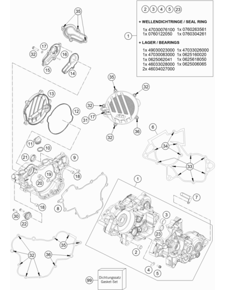 HH Collar Screw M6x50 Tx30 (KTM/HVA/GG)