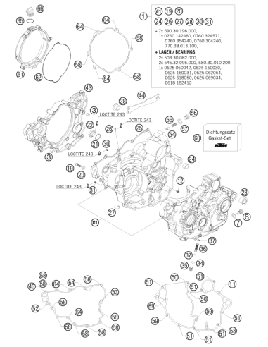HH Collar Screw M6x65 Tx30 (KTM/HVA/GG)