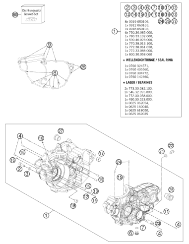 HH Collar Screw M6x65 Tx30 (KTM/HVA/GG)