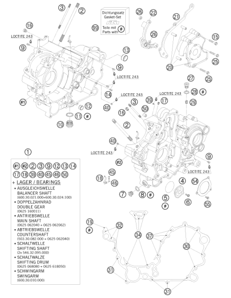 HH Collar Screw M6x70 Tx30 (KTM/HVA/GG)