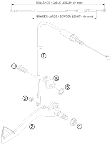 HH Collar Screw M8x16 Tx40 (KTM/HVA/GG)