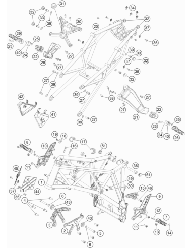 HH Collar Screw M8x16 Tx40 (KTM/HVA/GG)