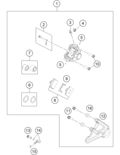 HH Collar Screw M8x35 Tx40 (KTM/HVA/GG)