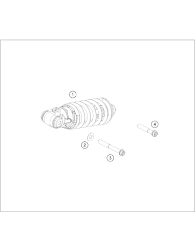 HH Collar Screw M8x45 Isa40 (KTM/HVA/GG)
