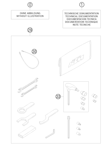 HH Collar Screw M8x50 Tx40 (KTM/HVA/GG)