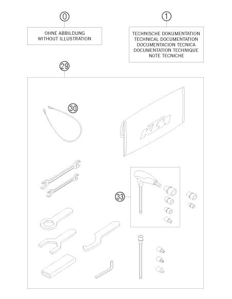 HH Collar Screw M8x50 Tx40 (KTM/HVA/GG)