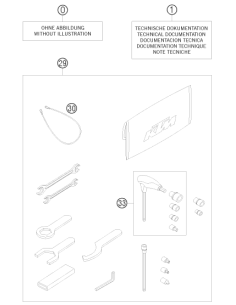 HH Collar Screw M8x55 Tx40 (KTM/HVA/GG)