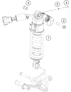 Hex.bolt W.ext.hex.w.collar M12x60 Isa45 (KTM/HVA/GG)