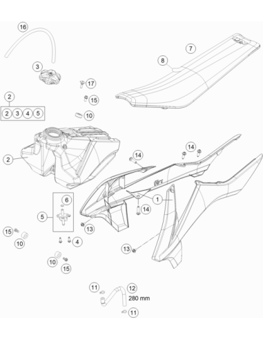 Collar Screw M6x13 Isa30 (KTM/HVA/GG) St:70