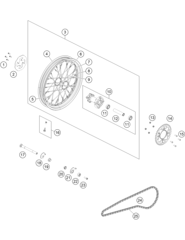 Ah-collar Screw M10x30 Isa45 (KTM/HVA/GG)