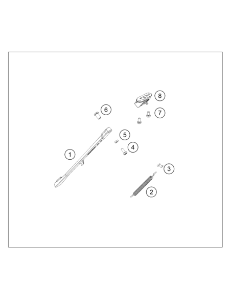 Tornillo de Collarín ISA M8x15 Isa45 (KTM/HVA/GG)