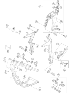 AH Collar Screw M10x20 Isa45 (KTM/HVA/GG) 2