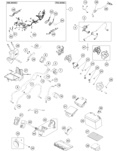 Screw FOR Plastic K45x12 T20 (KTM/HVA/GG)