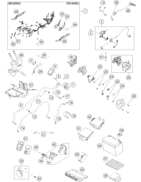 Screw FOR Plastic K45x12 T20 (KTM/HVA/GG)
