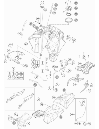 Screw FOR Plastic K45x12 T20 (KTM/HVA/GG)