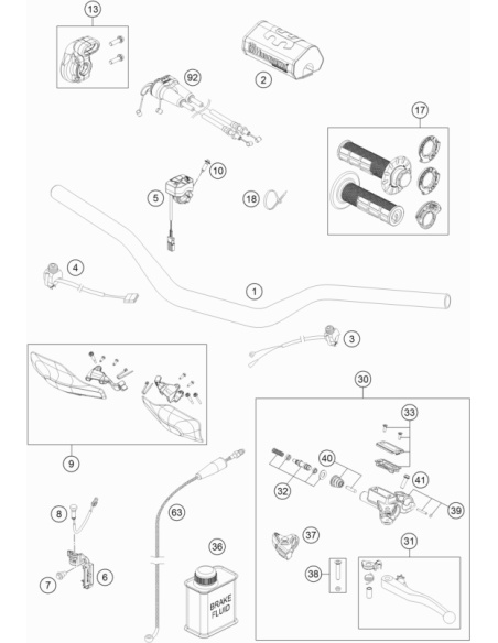 Screw FOR Plastic K50x18 T20 (KTM/HVA/GG)
