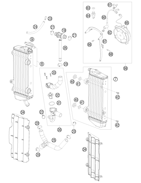 Screw FOR Plastic K50x18 T20 (KTM/HVA/GG)
