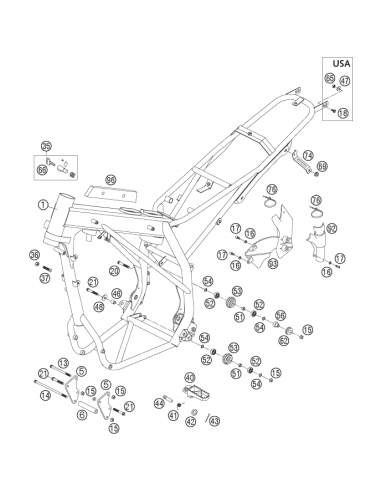Washer Din0125-a 5,3 (KTM/HVA/GG)