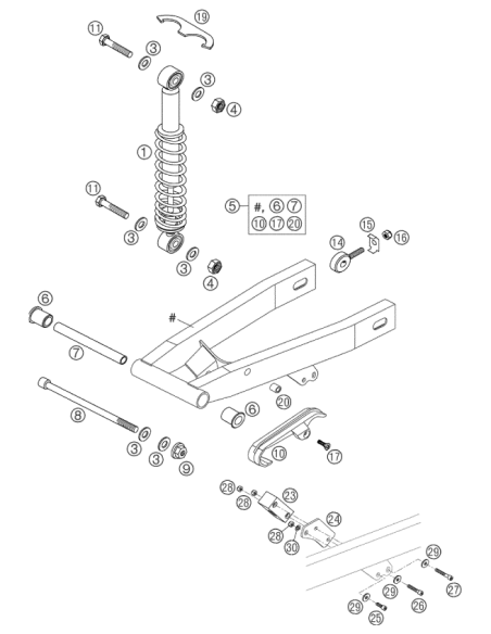 Washer Din0125-a 5,3 (KTM/HVA/GG)