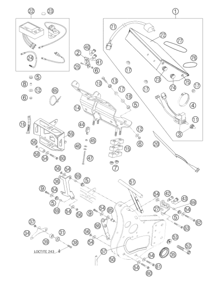 Washer Din0125-a 5,3 (KTM/HVA/GG)