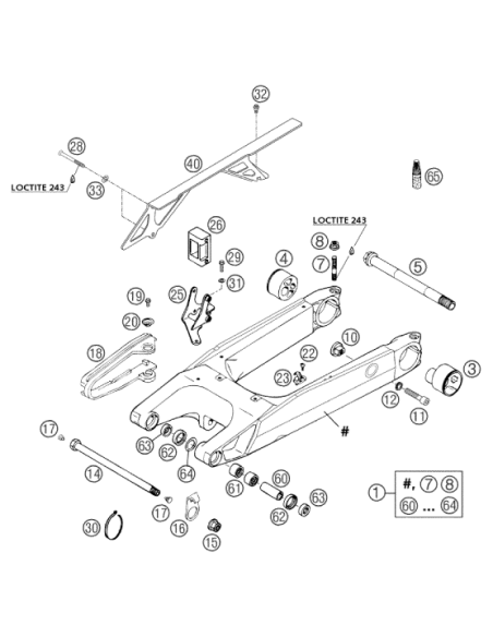 Washer Din0125-a 6,4 (KTM/HVA/GG)
