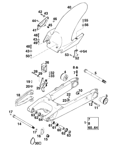 Washer Din0125-a 6,4 (KTM/HVA/GG)