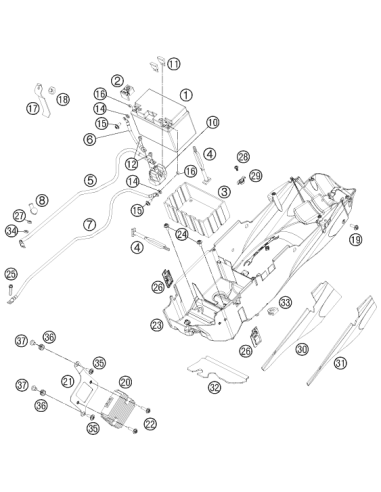 Washer Din0125-a 6,4 (KTM/HVA/GG)