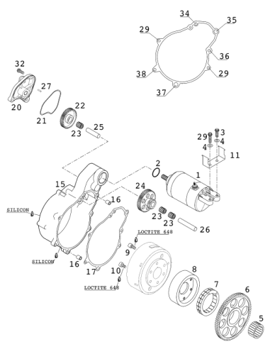 Washer Din0125-a 6,4 (KTM/HVA/GG)