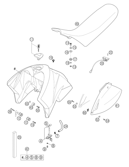 Washer DIN 125 A -8.4 (KTM/HVA/GG)