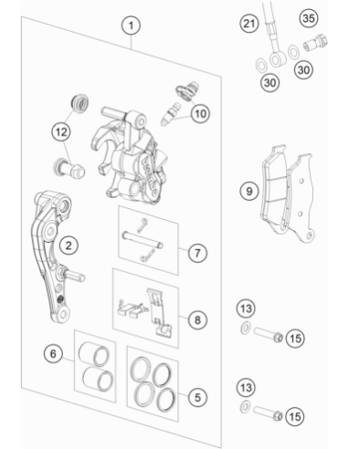 Washer DIN 125 A -8.4 (KTM/HVA/GG)