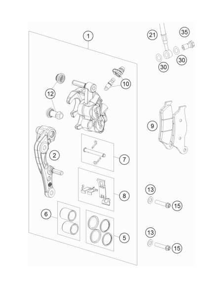 Washer DIN 125 A -8.4 (KTM/HVA/GG)