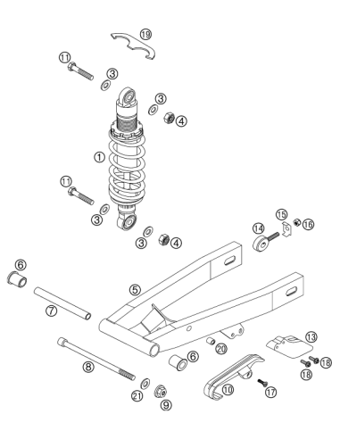 Arandela A 10,5 DIN 125 - ST (KTM/HVA/GG)