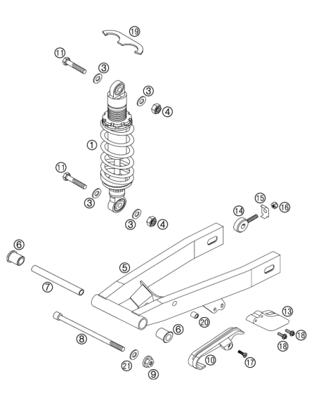Arandela A 10,5 DIN 125 - ST (KTM/HVA/GG)