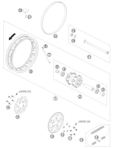 Flat Washer Din0125-a13 (KTM/HVA/GG)