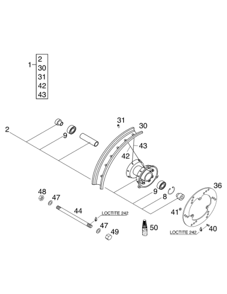 Flat Washer Din0125-a13 (KTM/HVA/GG)