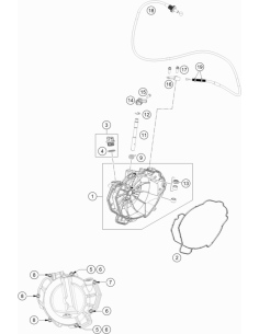 Cyl. Screw ISO 14580 M6x20 SS (KTM/HVA/GG) 2