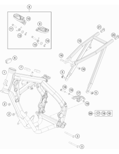 Hexagonal Bolt EN 1665-m8x80-10.9 (KTM/HVA/GG) 2
