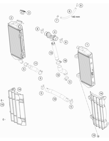 Hose Clip 18-29 (KTM/HVA/GG)