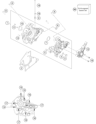Cylinder Stud Din6325 8x20 M6 (KTM/HVA/GG)