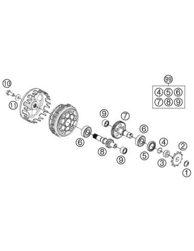 Washer DIN 6340 8,4x23x4 (KTM/HVA/GG)