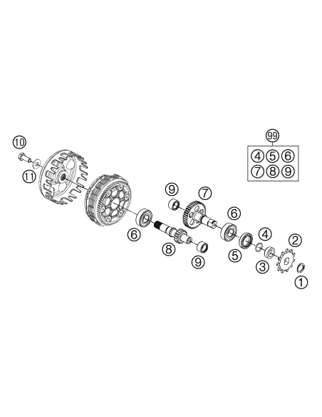 Washer DIN 6340 8,4x23x4 (KTM/HVA/GG)