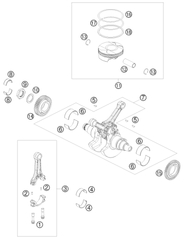 Needle Rol.din5402 NRB 4x9,8 (KTM/HVA/GG)