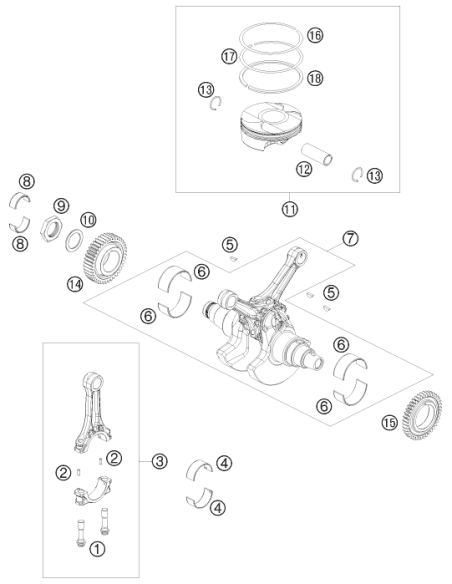 Needle Rol.din5402 NRB 4x9,8 (KTM/HVA/GG)