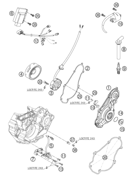 Needle Rol.din5402 NRB 4x9,8 (KTM/HVA/GG)