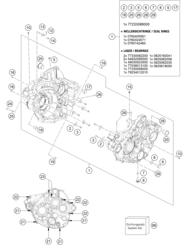 Needle Rol.din5402 NRB 4x9,8 (KTM/HVA/GG)