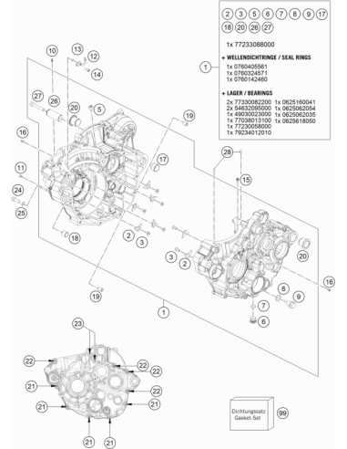 Cylinder Roller ZRO 5X8 (KTM/HVA/GG)